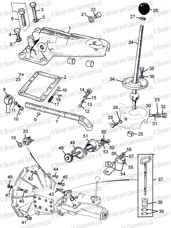 Image for Gearbox Remote Control & Fittings